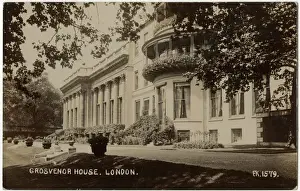 Grosvenor Prints: London - Grosvenor House on Upper Grosvenor Street