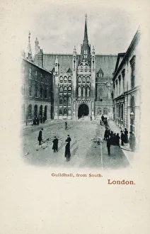 Images Dated 16th October 2019: London - The Guildhall from the South