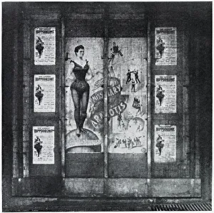 London Hippodrome posters revealed after air raid