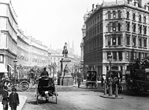 Holborn Prints: London Holborn Circus Victorian period