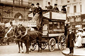 London horse bus
