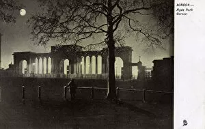 Sinister Collection: London - Hyde Park Corner by moonlight