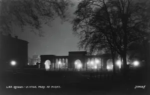London in Hyde Park at Night