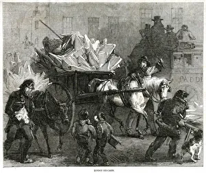 Images Dated 3rd September 2019: London ice carts 1857
