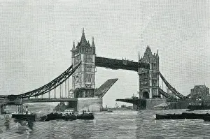 Londoner Prints: London. Inauguration of Tower Bridge on June
