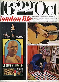 Blake Collection: London Life front cover 1965, Peter Blake, Nell Dunn