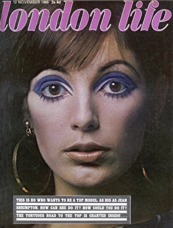 London Life Covers Collection: London Life front cover featuring the model Ro
