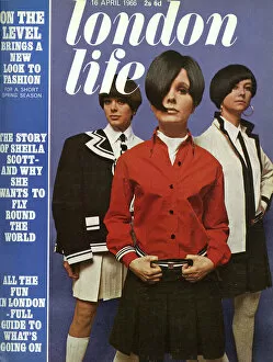 Fashions Gallery: London Life cover - On the Level - 1960s fashions