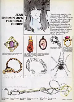 Bracelet Prints: London Life - Jean Shrimpton chooses jewellery