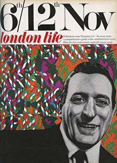 Images Dated 27th August 2015: London Life magazine front cover 1965 Tony Bennett