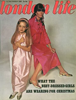 London Life Covers Collection: London Life magazine - mother and child fashion 1966