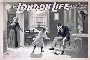 London life a new & original melo-drama in five acts : by Ma