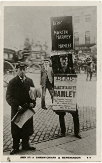 Newspaper Boy/C 1905