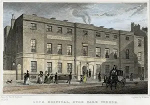 1831 Prints: London Lock Hospital, Hyde Park