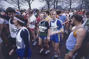 Nervous Prints: London Marathon 1981