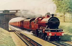Brock Collection: London, Midland & Scottish Railway (LMS), Scotch Express