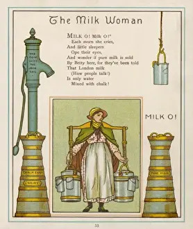 London Milkmaid / Crane