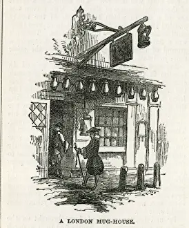 Tankard Prints: A London mug house