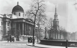 Martins Prints: London National Gallery and St. Martin's Church