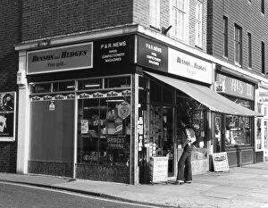 Images Dated 13th September 2011: London Newsagents 1970S