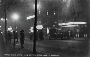 Snaps Prints: London Night Snaps Charing Cross Road