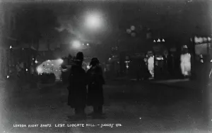 Snaps Prints: London Night Snaps Ludgate Hill