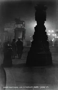 Snaps Prints: London Night Snaps Trafalgar Square