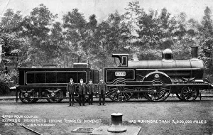 Images Dated 16th February 2016: London & North Western Railway engine, Charles Dickens