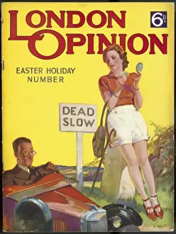Hiker Prints: London Opinion 1936