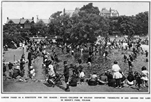 Bishops Prints: London parks as substitutes for the seaside: Bishops Park