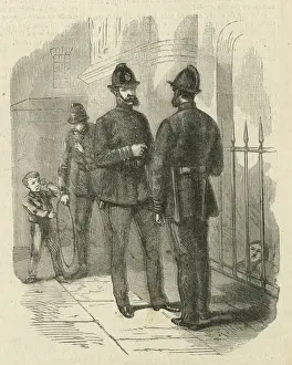 London policemen in daytime uniform