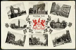 Dragons Gallery: London Postcard 1905