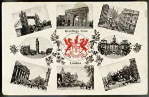 Sending Prints: London Postcard 1905