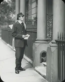 Numbered Prints: London Postman