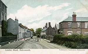 Lowestoft Prints: London Road, Halesworth, Suffolk