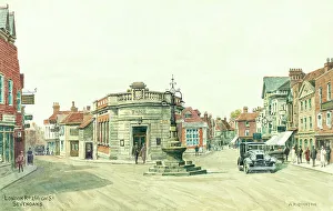 Sevenoaks Prints: London Road and High Street, Sevenoaks, Kent