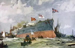 London Ship Launched