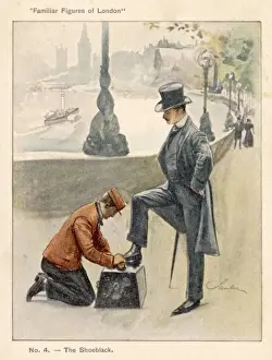 Shoeblack Prints: London Shoeblack / 1901