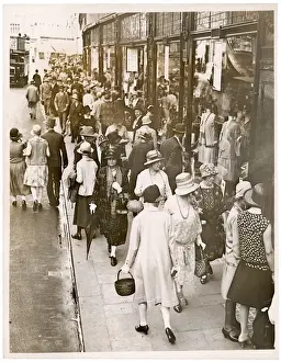 London Shoppers 1928