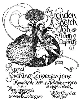 Invitation Prints: The London Sketch Club