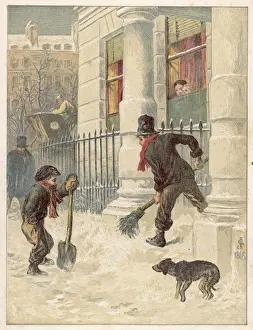 Unhappy Prints: London Snow Sweepers