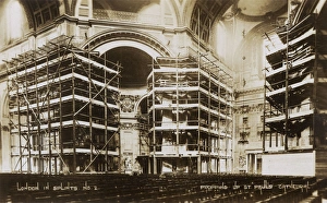 Prop Collection: London in Splints Scaffolding inside St. Pauls Cathedral