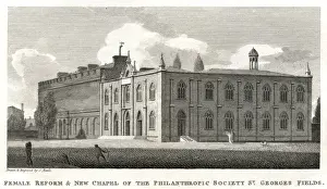 Philanthropic Prints: London St Georges in the Fields Philanthropic Society Refor