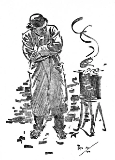 Warming Gallery: London Street Chestnut Seller