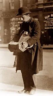 Busking Prints: London street musician