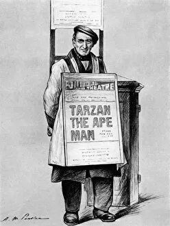 Images Dated 30th October 2015: London Street Types - the sandwich man