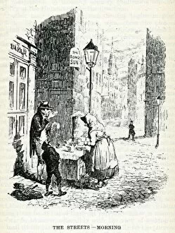 Images Dated 13th January 2012: London Tea Stall 1836