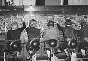 London telephone exchange, WWII
