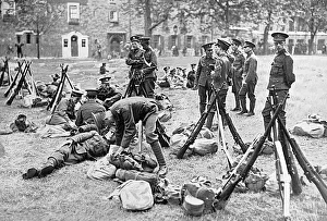 Territorial Collection: London Territorial regiments at the start of WWI
