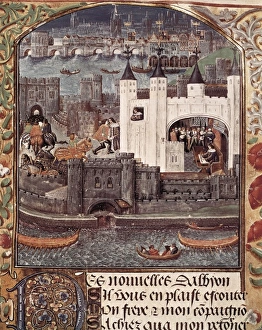 Masculine Collection: London and the Thames (15th c.). Gothic art